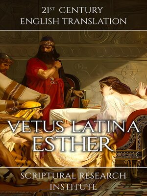 cover image of Vetus Latina--Esther